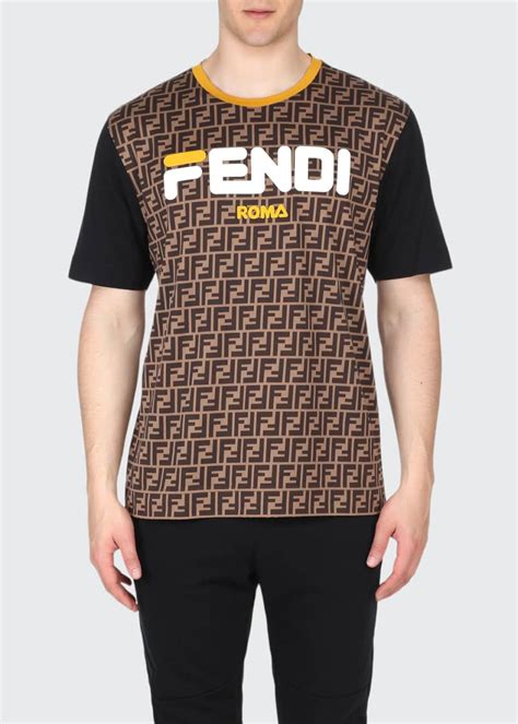 fendi t shirt 2018|fendi t shirts men's sale.